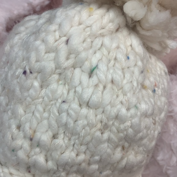 Anthropologie speckled barb pom lined winter hat new with tags main image 6